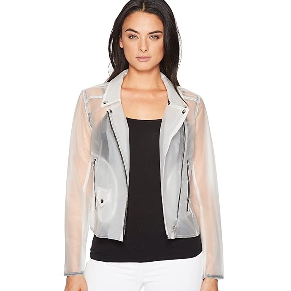 Blanknyc Jackets & Blazers - 💥SOLD💥 BlankNYC Plastic Moto Jacket